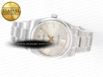 Rolex Oyster Perpetual 126000 36mm BPF 1:1 Best Edition 904L Steel Silver White Dial A3230 - Görsel 9