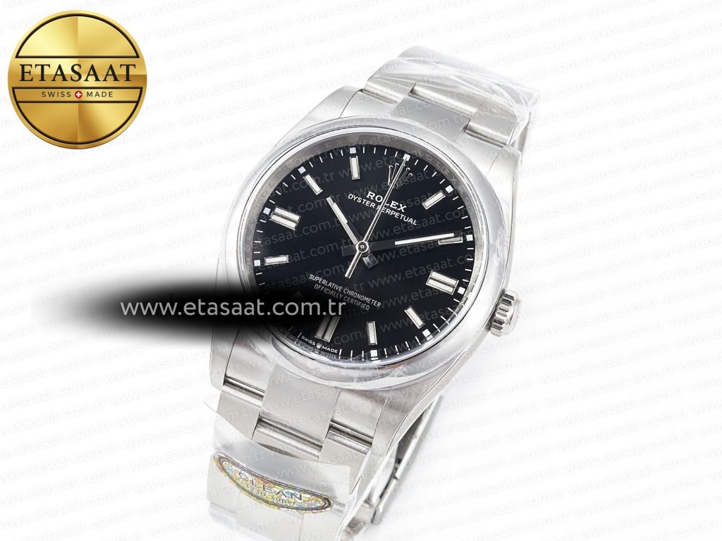 oyster perpetual 126000 36mm clean 11 best edition 904l steel black dial vr32301