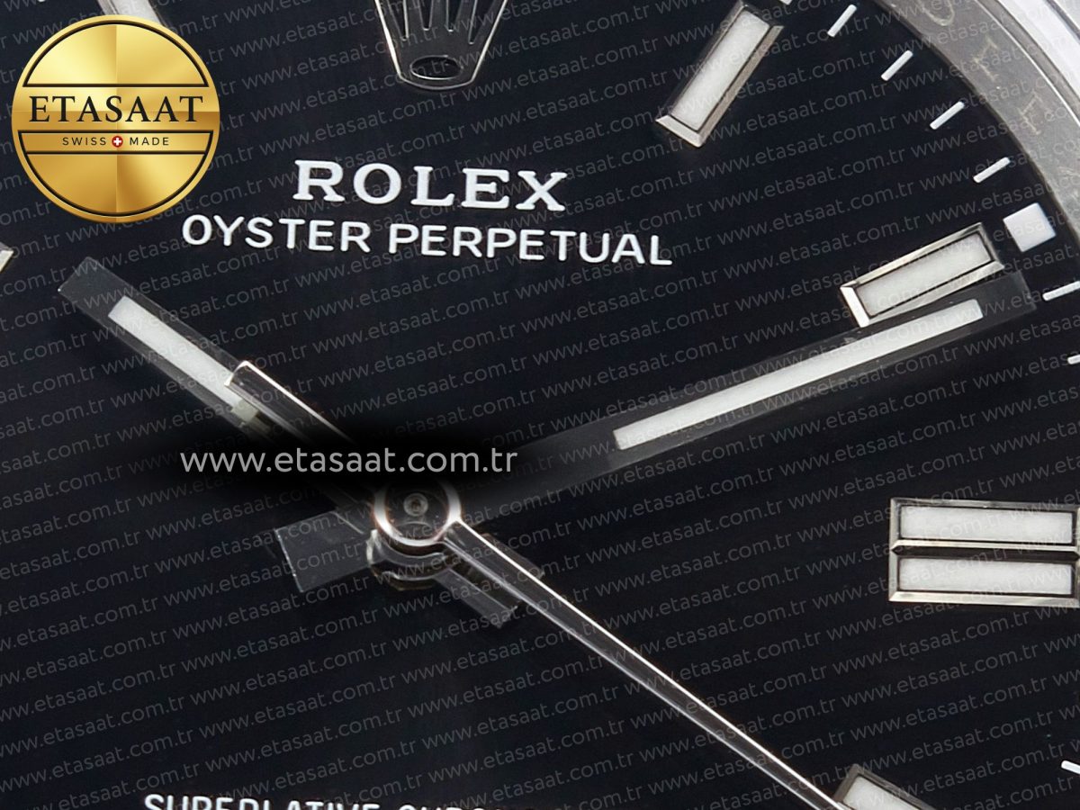 Rolex Oyster Perpetual 126000 36mm Clean 1:1 Best Edition 904L Steel Black Dial VR3230 - Görsel 10
