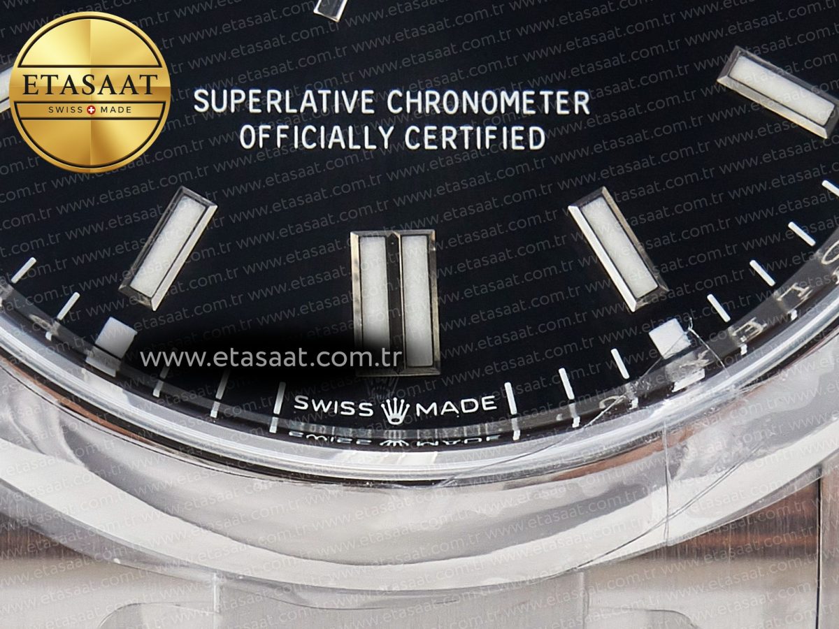 Rolex Oyster Perpetual 126000 36mm Clean 1:1 Best Edition 904L Steel Black Dial VR3230 - Görsel 12