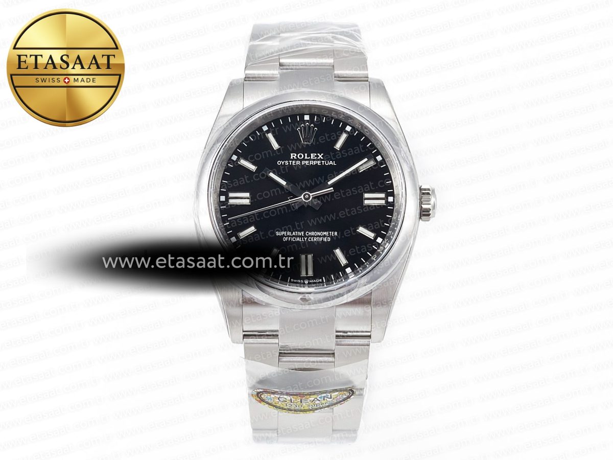Rolex Oyster Perpetual 126000 36mm Clean 1:1 Best Edition 904L Steel Black Dial VR3230 - Görsel 3