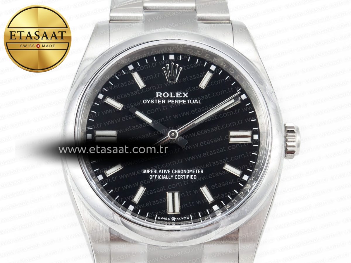 Rolex Oyster Perpetual 126000 36mm Clean 1:1 Best Edition 904L Steel Black Dial VR3230 - Görsel 4