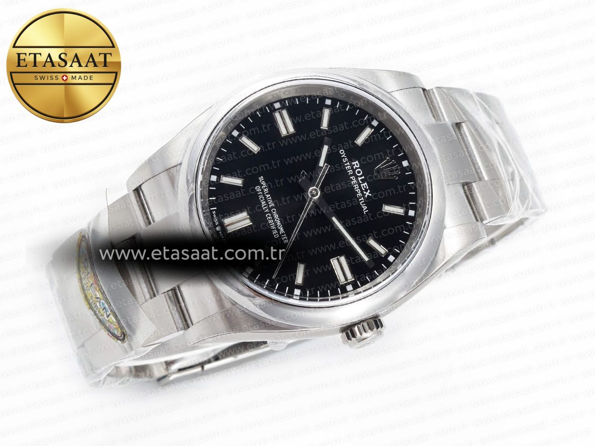Rolex Oyster Perpetual 126000 36mm Clean 1:1 Best Edition 904L Steel Black Dial VR3230 - Görsel 8