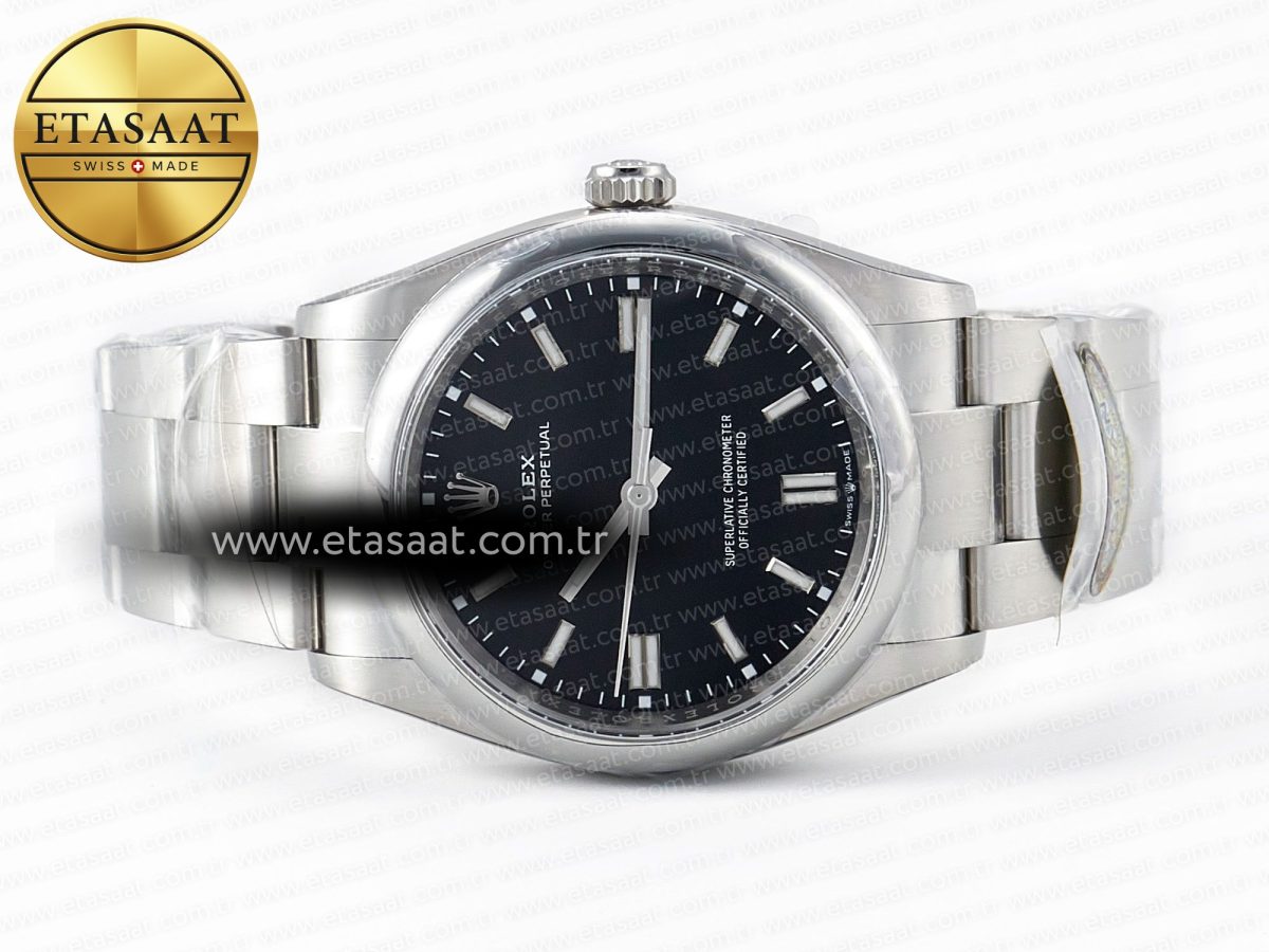 Rolex Oyster Perpetual 126000 36mm Clean 1:1 Best Edition 904L Steel Black Dial VR3230 - Görsel 9