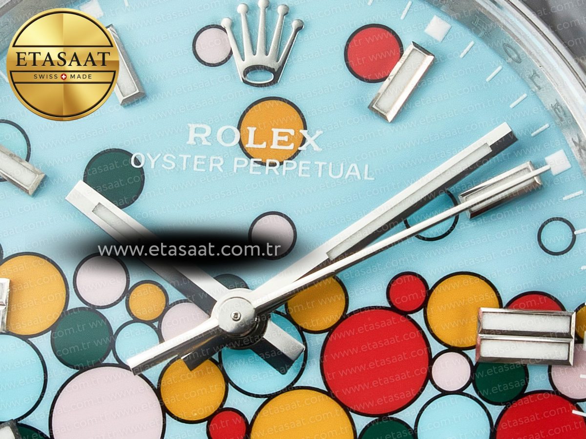 Rolex Oyster Perpetual 126000 36mm VSF 1:1 Best Edition 904L Steel Celebration Dial VS3235 - Görsel 10