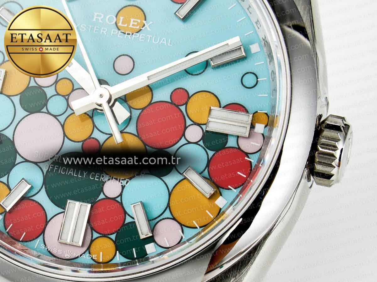 Rolex Oyster Perpetual 126000 36mm VSF 1:1 Best Edition 904L Steel Celebration Dial VS3235 - Görsel 11