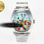 Rolex Oyster Perpetual 126000 36mm VSF Celebration VS3235 Eta Saat - Görsel 3 - 1:1 Süper Klon Saat