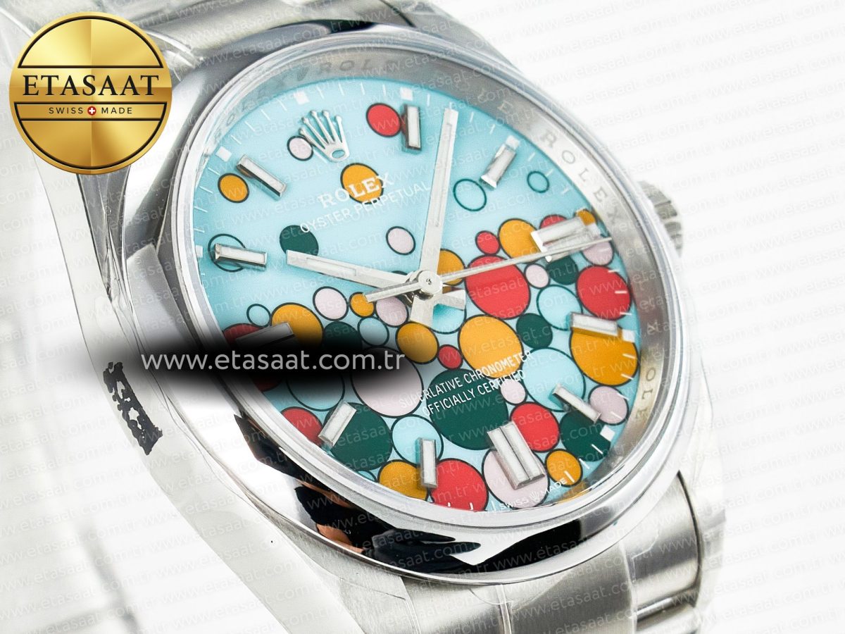 Rolex Oyster Perpetual 126000 36mm VSF 1:1 Best Edition 904L Steel Celebration Dial VS3235 - Görsel 5
