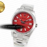 Rolex Oyster Perpetual 126000 41mm Clean 1:1 Best Edition 904L Steel Red Dial VR3230