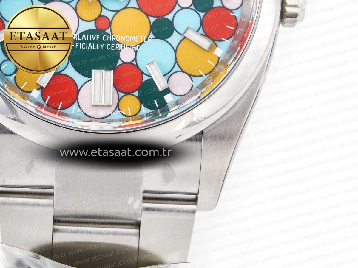 Rolex Oyster Perpetual 36mm 126000 Clean 1:1 Best Edition 904L Steel Celebration Dial on SS Bracelet VR3230 - Görsel 12