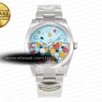 Rolex Oyster Perpetual 36mm 126000 Clean Celebration VR3230 Eta Saat - Görsel 3 - 1:1 Süper Klon Saat