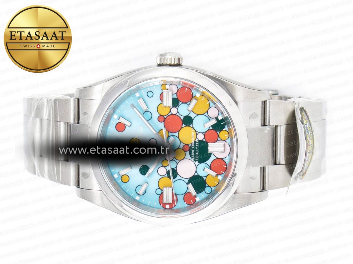 Rolex Oyster Perpetual 36mm 126000 Clean 1:1 Best Edition 904L Steel Celebration Dial on SS Bracelet VR3230 - Görsel 9