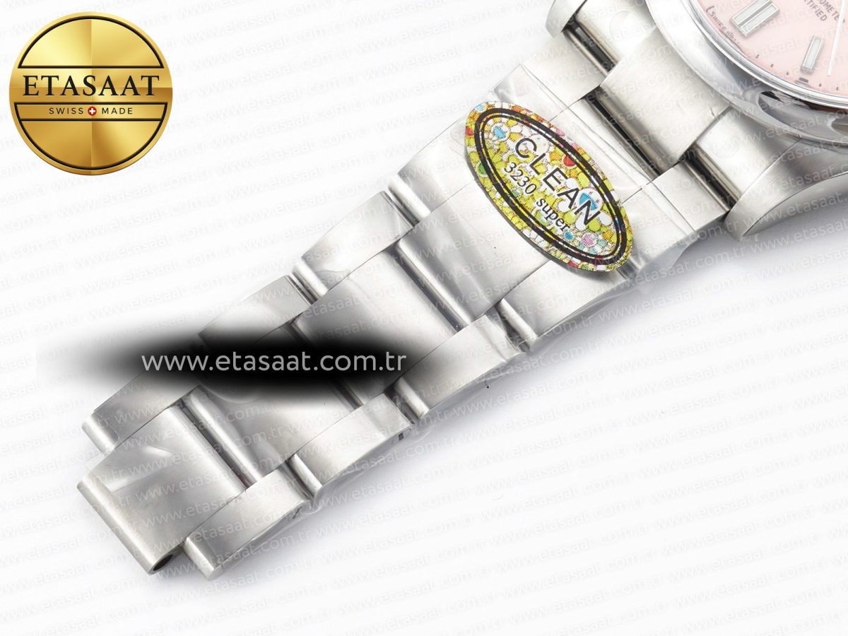 Rolex Oyster Perpetual 36mm 126000 Clean 1:1 Best Edition 904L Steel Pink Dial on SS Bracelet VR3230 - Görsel 25