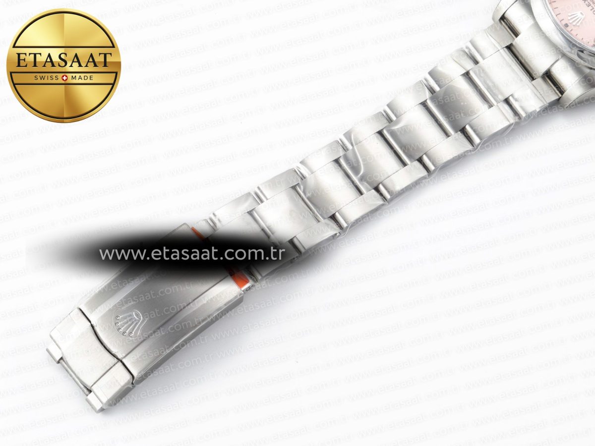Rolex Oyster Perpetual 36mm 126000 Clean 1:1 Best Edition 904L Steel Pink Dial on SS Bracelet VR3230 - Görsel 26