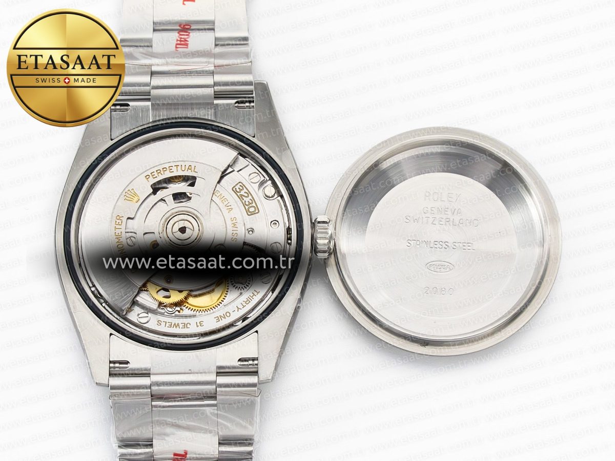 Rolex Oyster Perpetual 36mm 126000 Clean 1:1 Best Edition 904L Steel Red Dial on SS Bracelet VR3230 - Görsel 17