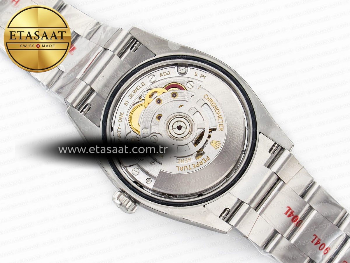 Rolex Oyster Perpetual 36mm 126000 Clean 1:1 Best Edition 904L Steel Red Dial on SS Bracelet VR3230 - Görsel 18