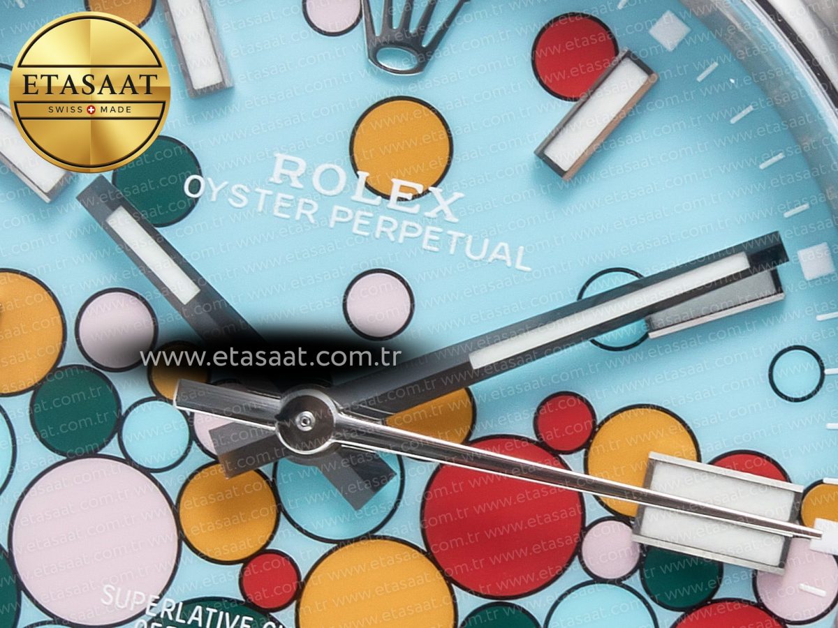 Rolex Oyster Perpetual 41mm 124300 Clean 1:1 Best Edition 904L Steel Balloon Dial on SS Bracelet VR3230 - Görsel 10