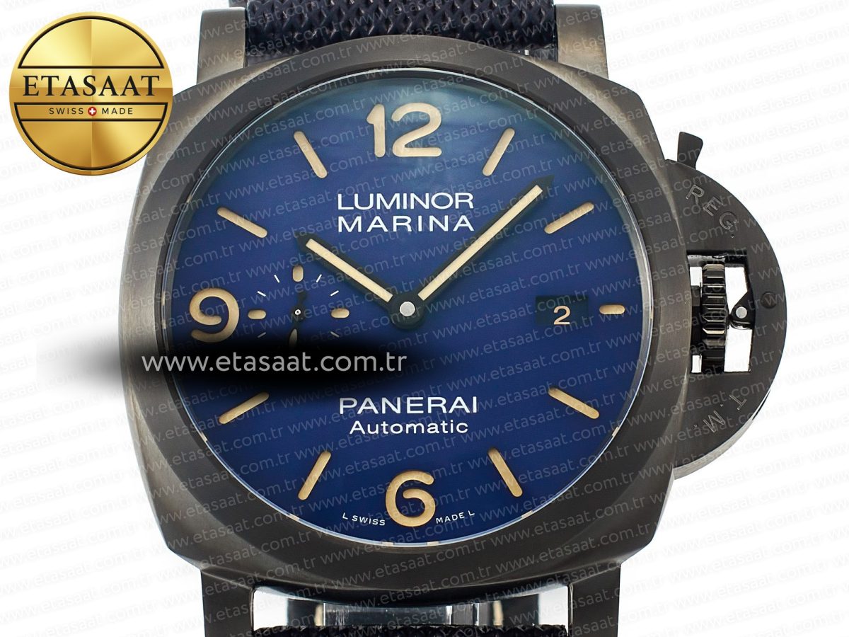 Penerai PAM1021 W TTF 1:1 Best Edition on Blue Nylon Strap P9010 - Görsel 4