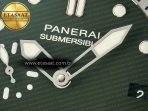 Panerai PAM1055 Luminor Submersible 42mm Verde Militare VSF 1:1 Best Edition on Green Rubber Strap P.900 Clone - Görsel 12
