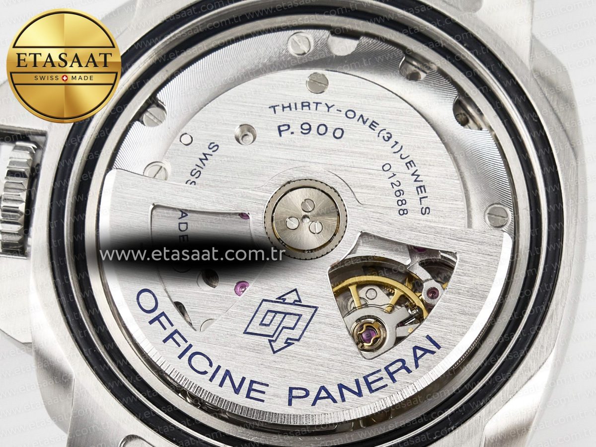 Panerai PAM1055 Luminor Submersible 42mm Verde Militare VSF 1:1 Best Edition on Green Rubber Strap P.900 Clone - Görsel 21
