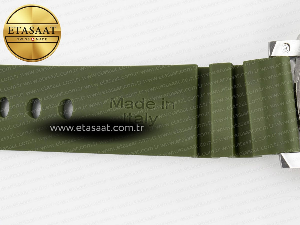 Panerai PAM1055 Luminor Submersible 42mm Verde Militare VSF 1:1 Best Edition on Green Rubber Strap P.900 Clone - Görsel 29