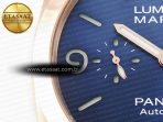 Penerai PAM1112 W TTF 1:1 Best Edition on Blue Leather Strap P9010 - Görsel 11