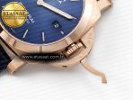 Penerai PAM1112 W TTF 1:1 Best Edition on Blue Leather Strap P9010 - Görsel 14