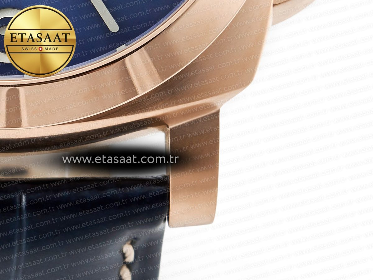 Penerai PAM1112 W TTF 1:1 Best Edition on Blue Leather Strap P9010 - Görsel 15