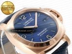 Penerai PAM1112 W TTF 1:1 Best Edition on Blue Leather Strap P9010 - Görsel 7
