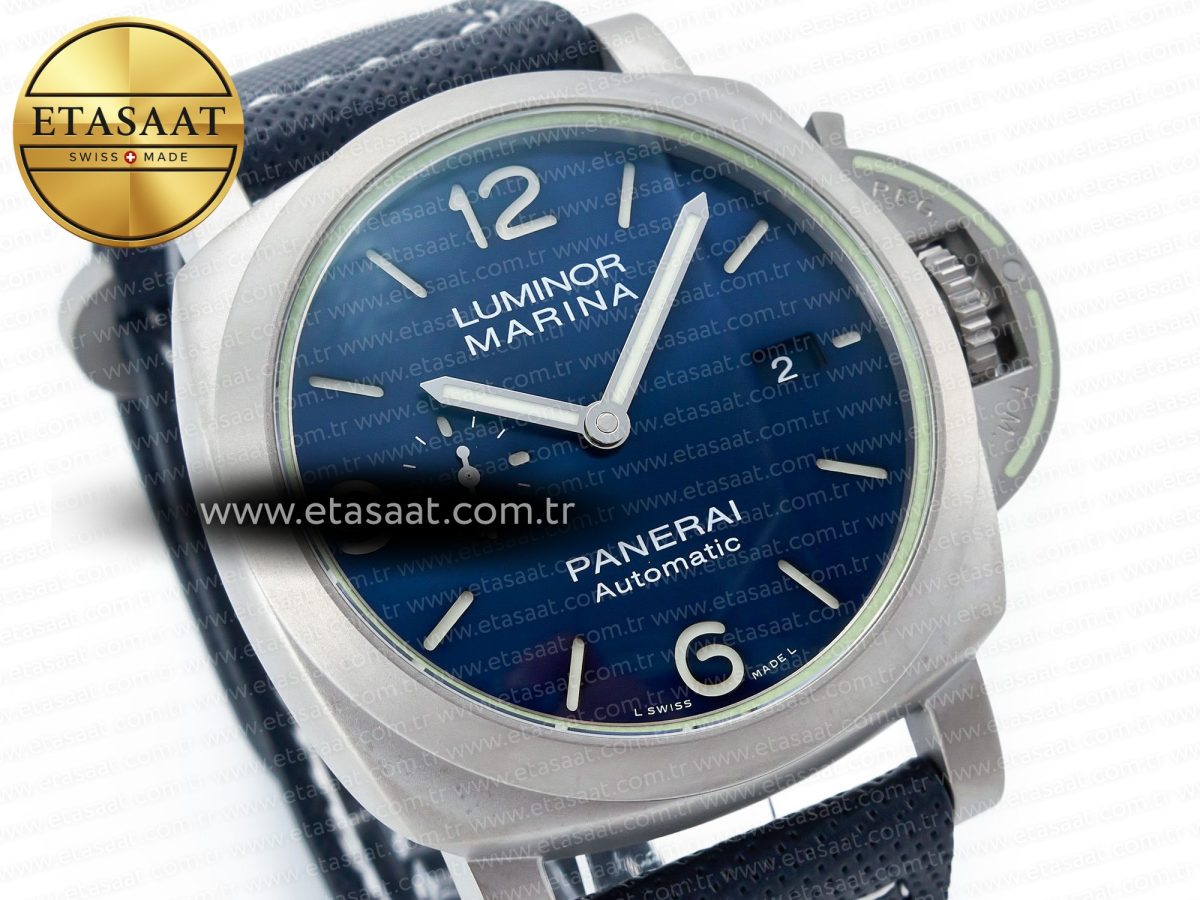 Penerai PAM1117 W TTF 1:1 Best Edition on Blue Nylon Strap P9010 - Görsel 5