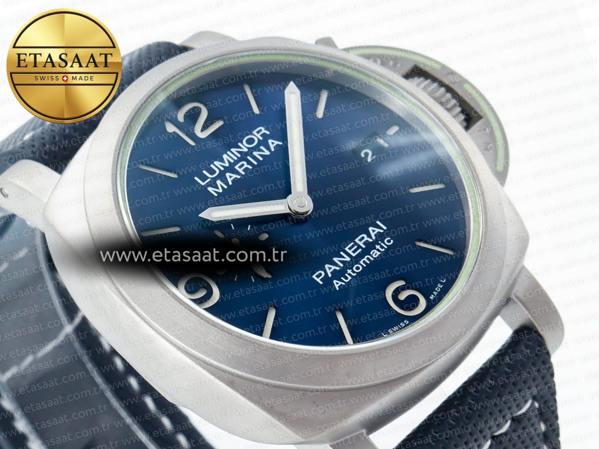 Penerai PAM1117 W TTF 1:1 Best Edition on Blue Nylon Strap P9010 - Görsel 7