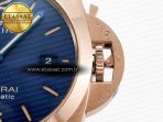 Penerai PAM1157 W TTF 1:1 Best Edition on Blue Leather Strap P9010 - Görsel 11