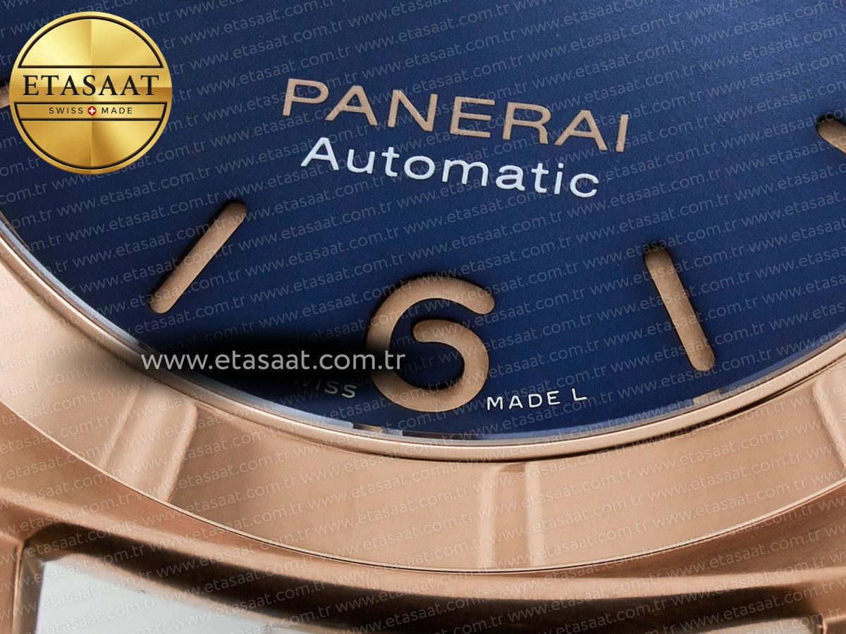 Penerai PAM1157 W TTF 1:1 Best Edition on Blue Leather Strap P9010 - Görsel 12