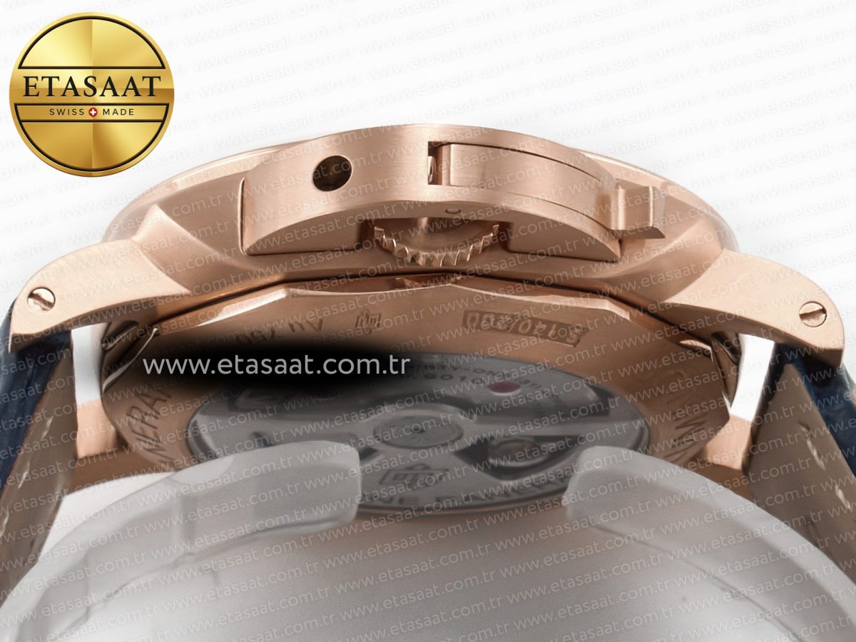 Penerai PAM1157 W TTF 1:1 Best Edition on Blue Leather Strap P9010 - Görsel 16
