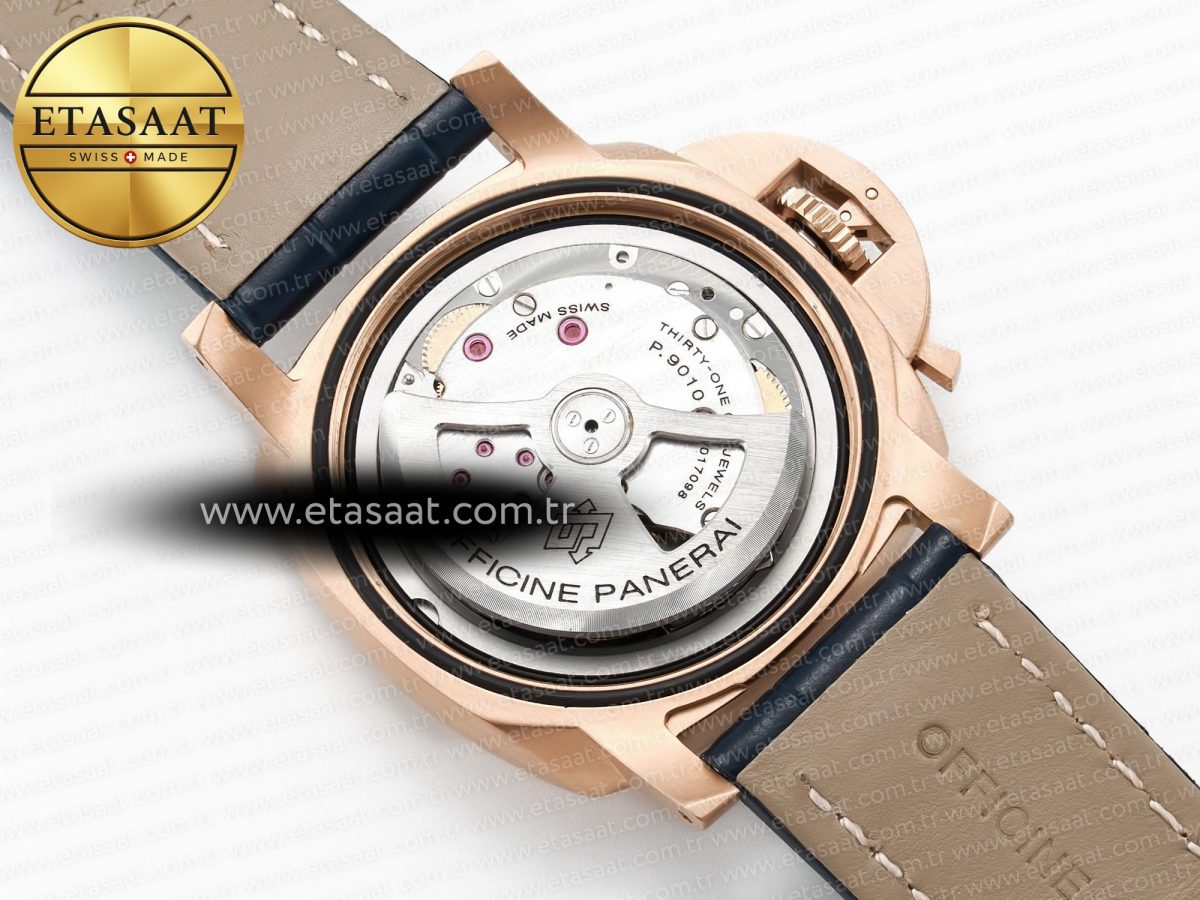 Penerai PAM1157 W TTF 1:1 Best Edition on Blue Leather Strap P9010 - Görsel 20