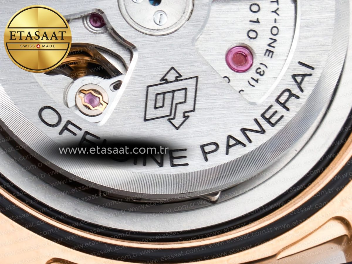 Penerai PAM1157 W TTF 1:1 Best Edition on Blue Leather Strap P9010 - Görsel 23
