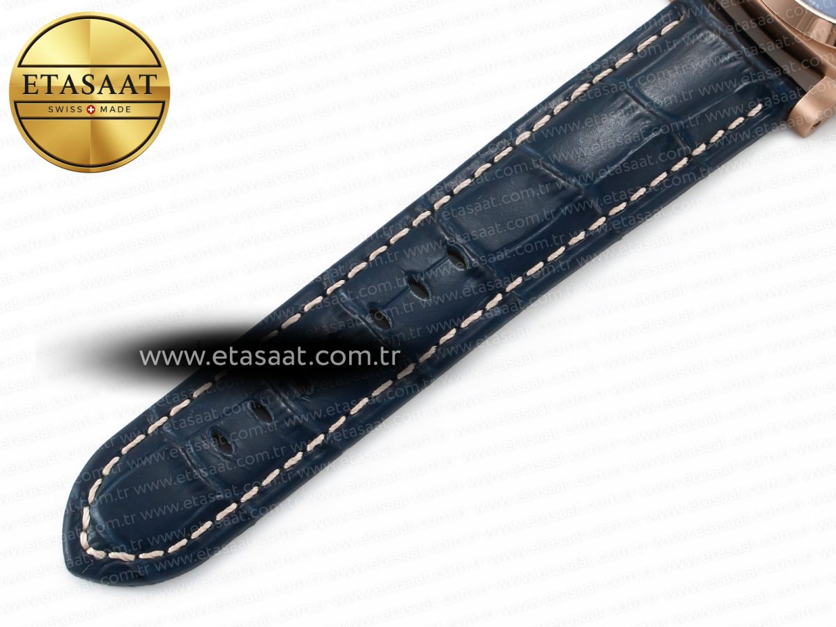 Penerai PAM1157 W TTF 1:1 Best Edition on Blue Leather Strap P9010 - Görsel 26