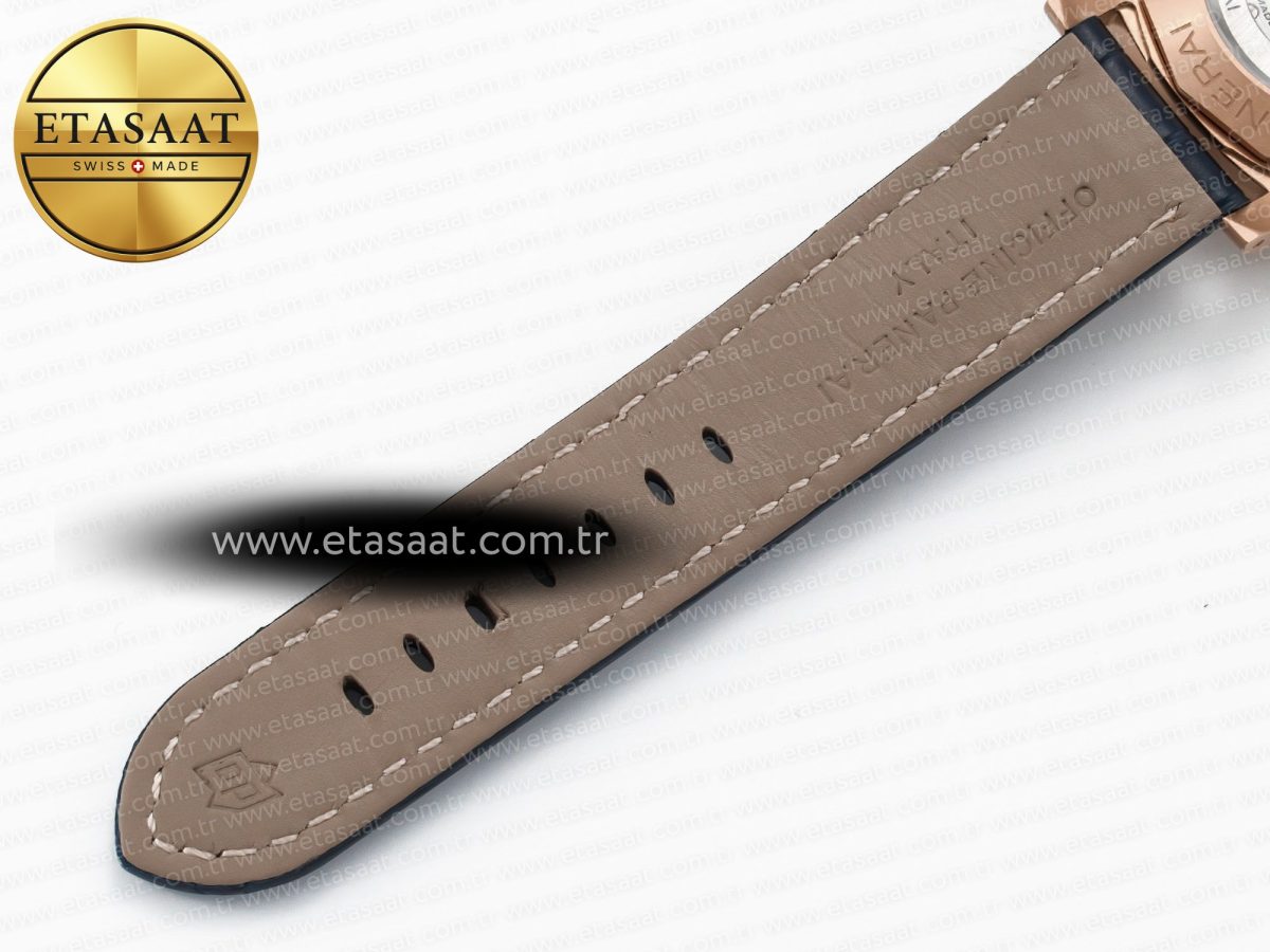Penerai PAM1157 W TTF 1:1 Best Edition on Blue Leather Strap P9010 - Görsel 28