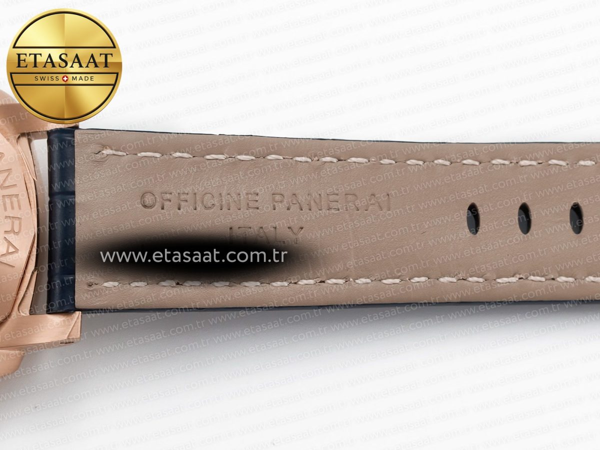 Penerai PAM1157 W TTF 1:1 Best Edition on Blue Leather Strap P9010 - Görsel 31