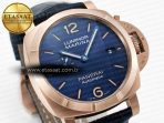 Penerai PAM1157 W TTF 1:1 Best Edition on Blue Leather Strap P9010 - Görsel 5