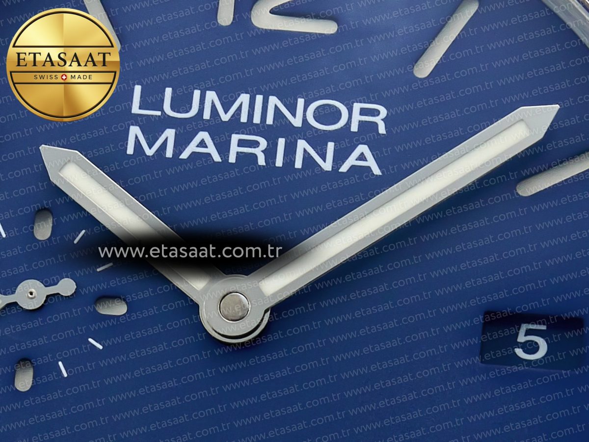 Penerai PAM1157 W TTF 1:1 Best Edition on Blue Nylon Strap P9010 - Görsel 10