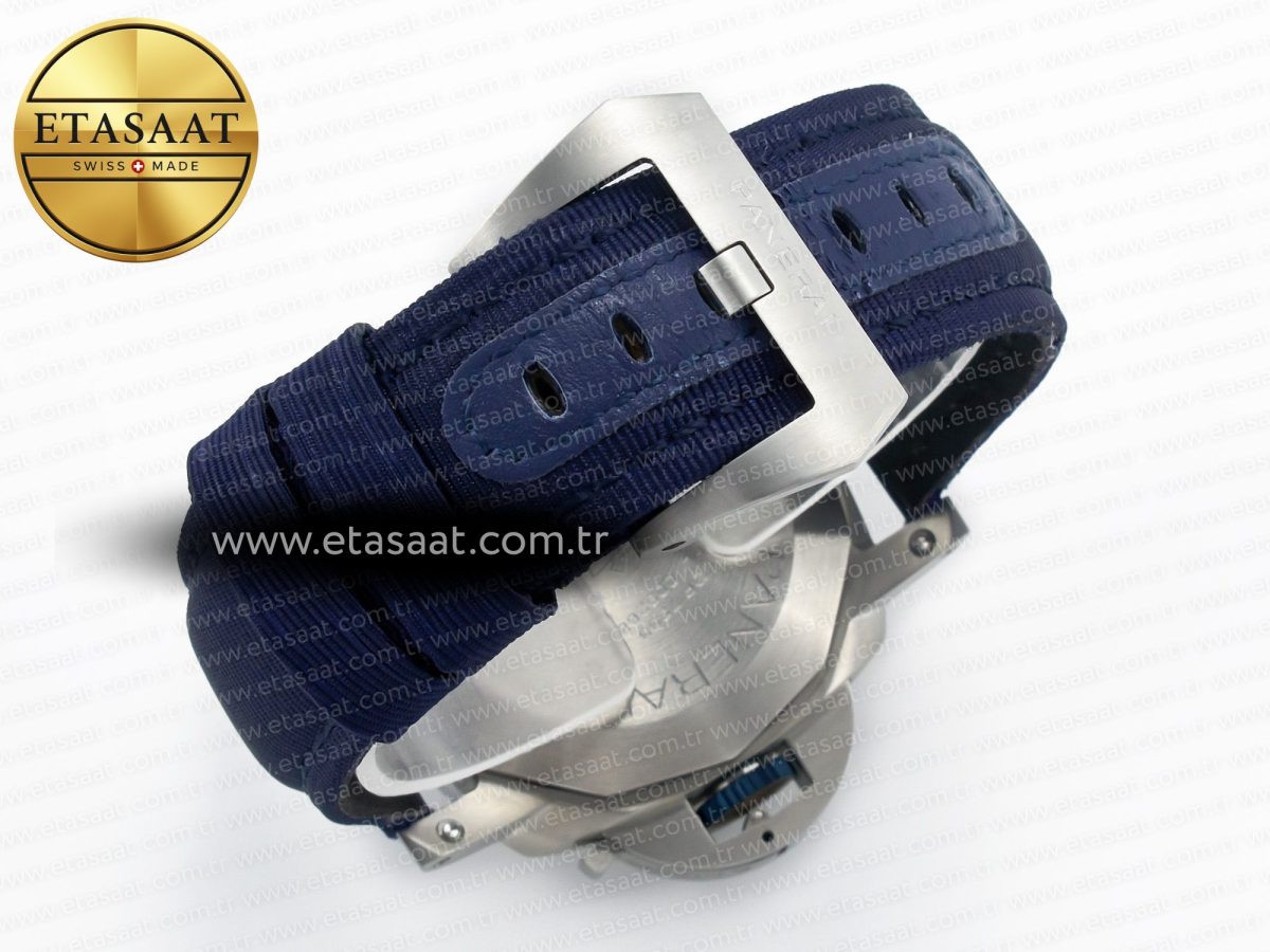 Penerai PAM1157 W TTF 1:1 Best Edition on Blue Nylon Strap P9010 - Görsel 18