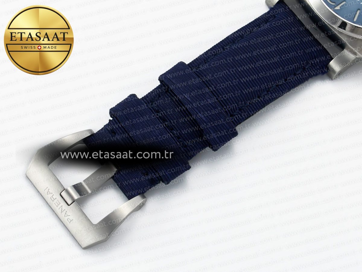 Penerai PAM1157 W TTF 1:1 Best Edition on Blue Nylon Strap P9010 - Görsel 26