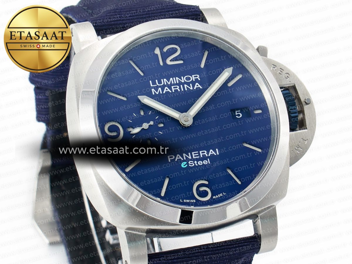 Penerai PAM1157 W TTF 1:1 Best Edition on Blue Nylon Strap P9010 - Görsel 5