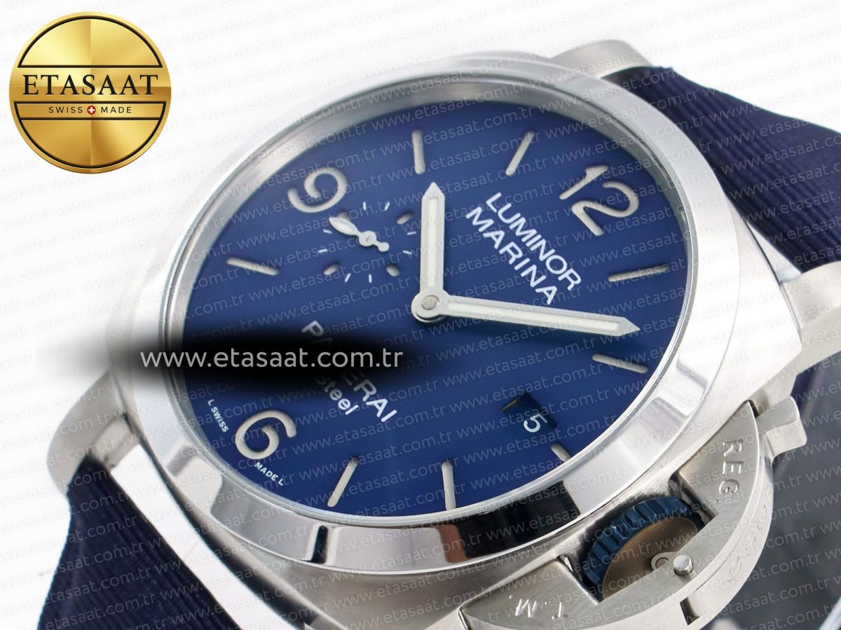 Penerai PAM1157 W TTF 1:1 Best Edition on Blue Nylon Strap P9010 - Görsel 6