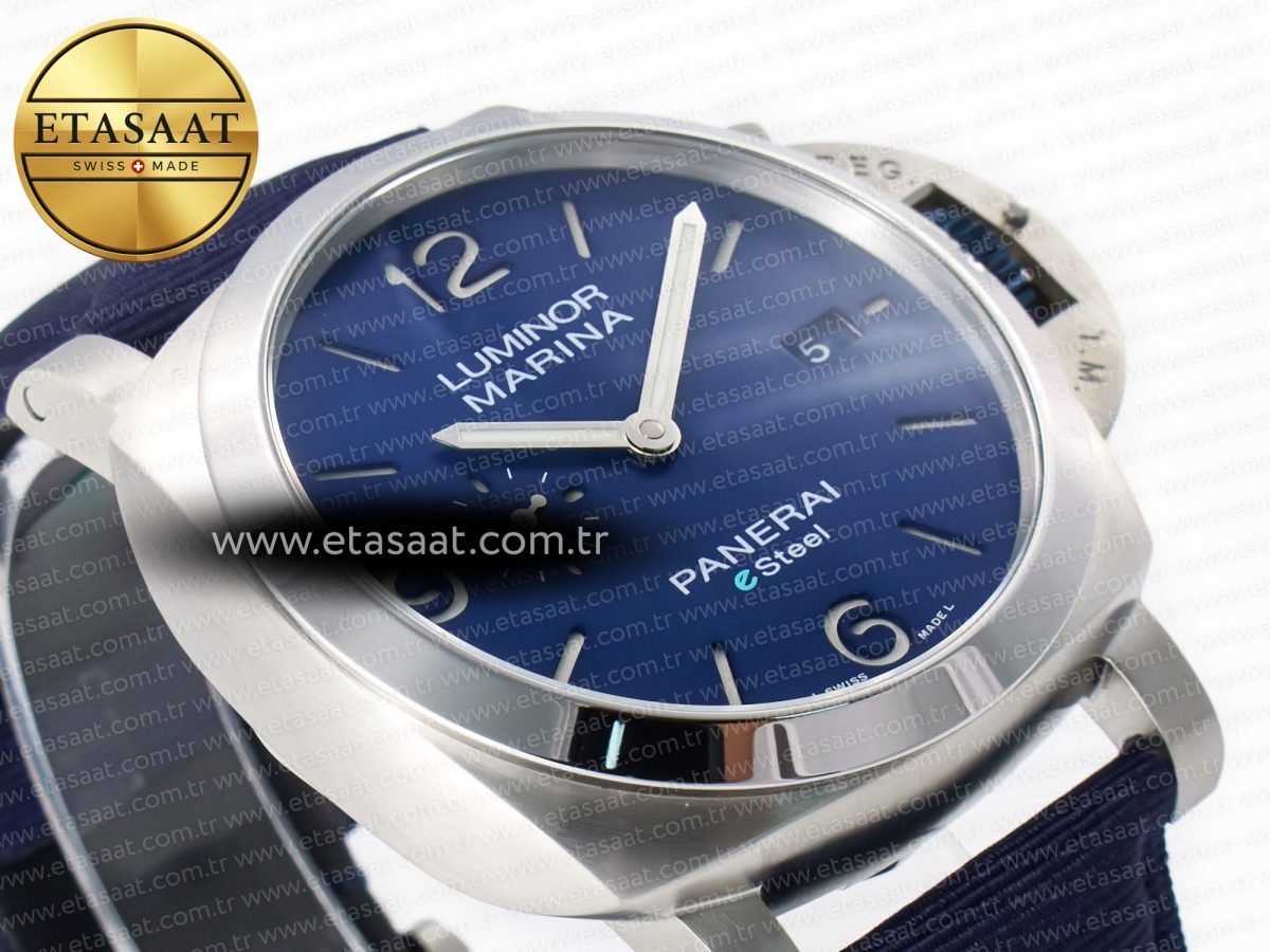 Penerai PAM1157 W TTF 1:1 Best Edition on Blue Nylon Strap P9010 - Görsel 7