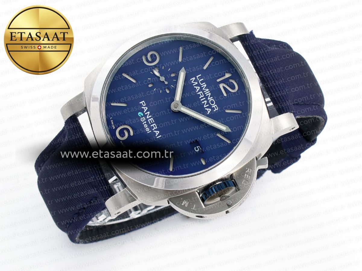 Penerai PAM1157 W TTF 1:1 Best Edition on Blue Nylon Strap P9010 - Görsel 8