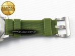 Penerai PAM1226 V SS TTF 1:1 Best Edition on Green Rubber Strap P900 - Görsel 29