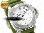 Penerai PAM1226 V SS TTF 1:1 Best Edition on Green Rubber Strap P900 - Görsel 5