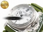 Penerai PAM1226 V SS TTF 1:1 Best Edition on Green Rubber Strap P900 - Görsel 6